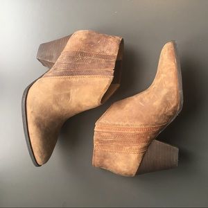 NWOB Splendid Addie Western Booties, Size 6